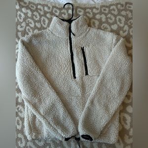 derek heart fuzzy jacket